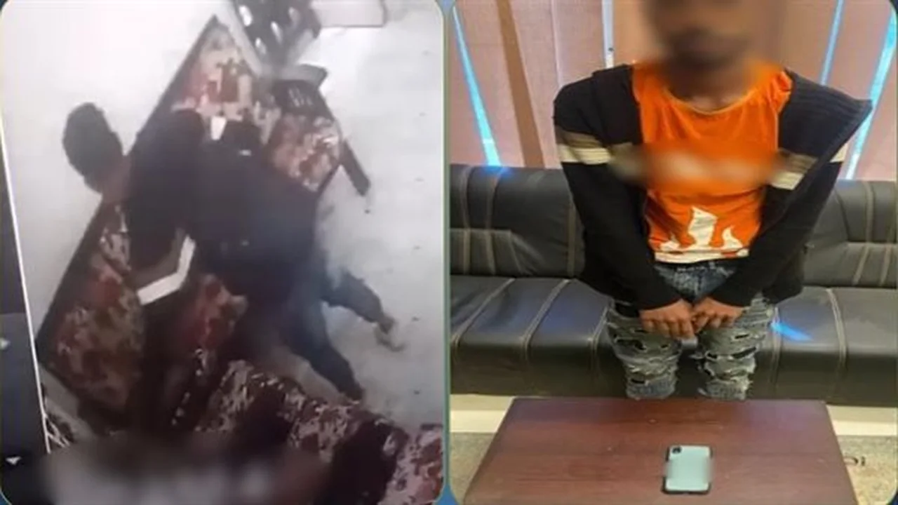 ضبط عامل بتهمة سرقة هاتف محمول من معمل تحاليل طبية في سوهاج (فيديو)